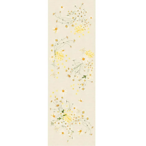 Garnier Thiebaut Garnier Thiebaut Table Runner Daisy Chanvre Linen Cotton 20 x 61 Inch
