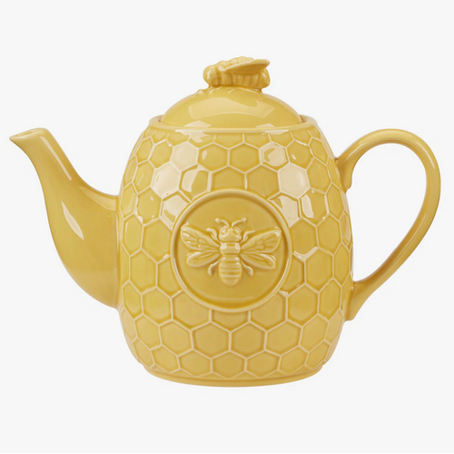 Certified International Teapot Honeycomb Bees 3.5 Cup