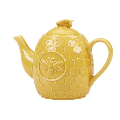 Certified International Teapot Honeycomb Bees 3.5 Cup