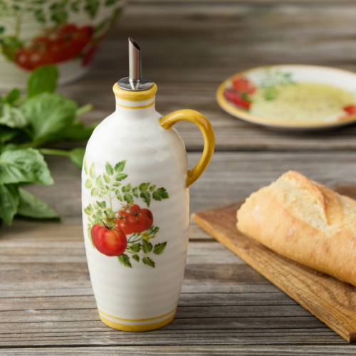 Certified International Oil Cruet Pomodoro