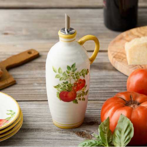 Certified International Oil Cruet Pomodoro