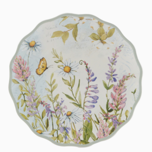 Certified International Canape Plate Easter Meadow