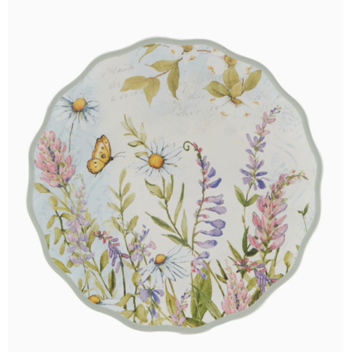 Certified International Canape Plate Easter Meadow