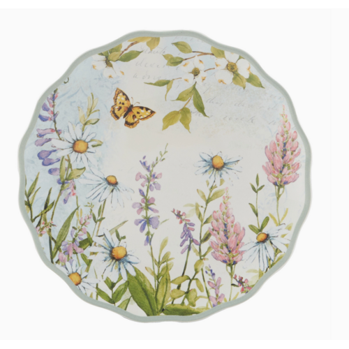 Certified International Canape Plate Easter Meadow