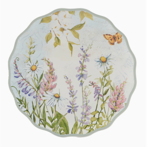 Certified International Canape Plate Easter Meadow