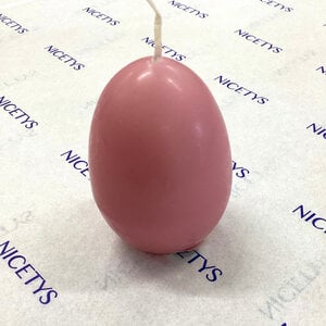 Carol’s Nicetys Egg Candle Pink Light