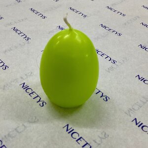 Carol’s Nicetys Egg Candle Green