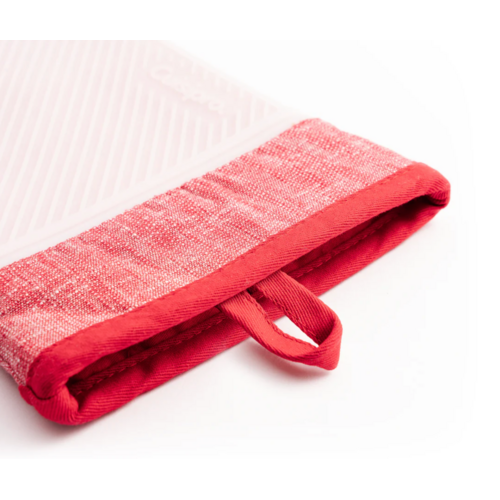 Cuisipro Cuisipro Silicone Oven Mitt Set Red Cuisipro Cuisipro Silicone Oven Mitt Set Red