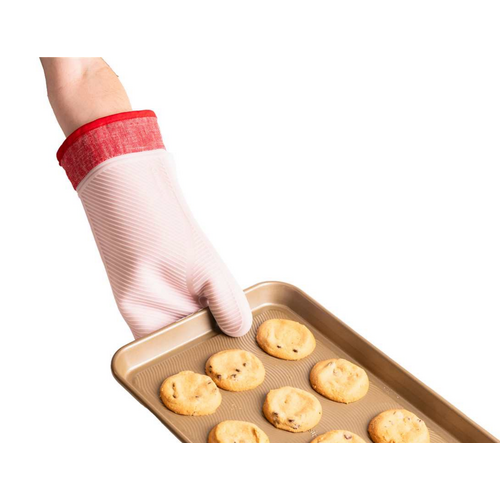 Cuisipro Cuisipro Silicone Oven Mitt Set Red Cuisipro Cuisipro Silicone Oven Mitt Set Red