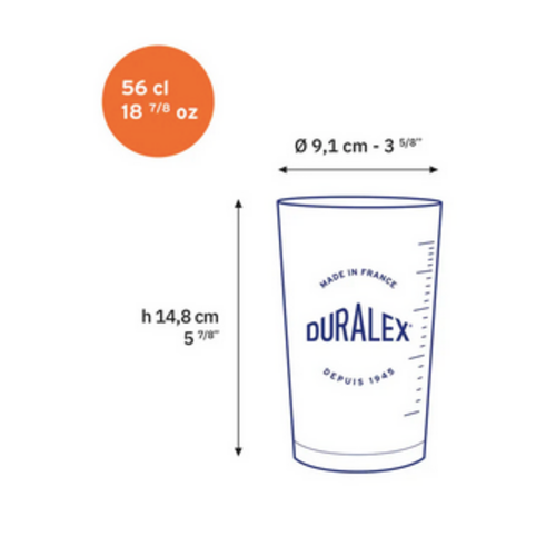 Duralex Measuring Cup 500 mL Duralex Precisio Duralex Measuring Cup 500 mL Duralex Precisio
