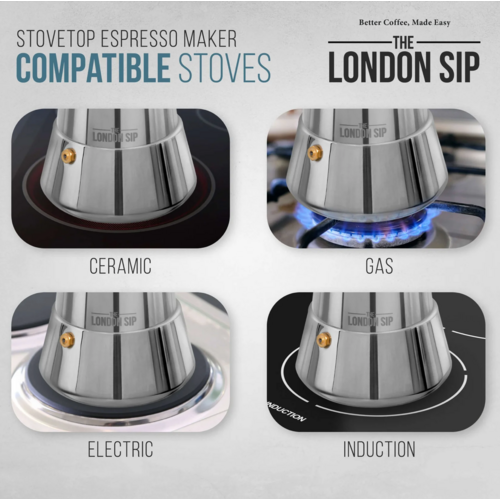 London Sip London Sip Espresso Maker 10 Cup