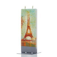 Flat Candle Georges Seurat The Eiffel Tower