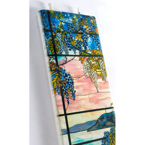 Flatyz Flat Candle View of Oyster Bay By Louis Comfort Tiffany