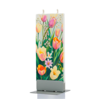 Flat Candle Sunny Garden