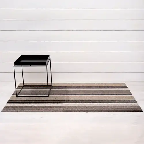 Chilewich Utility Mat Pleat Stripe Oyster