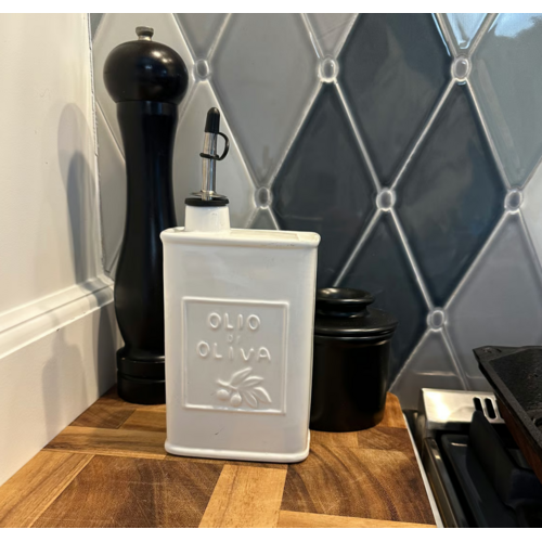 Fox Run Oil Cruet Can White 500ml