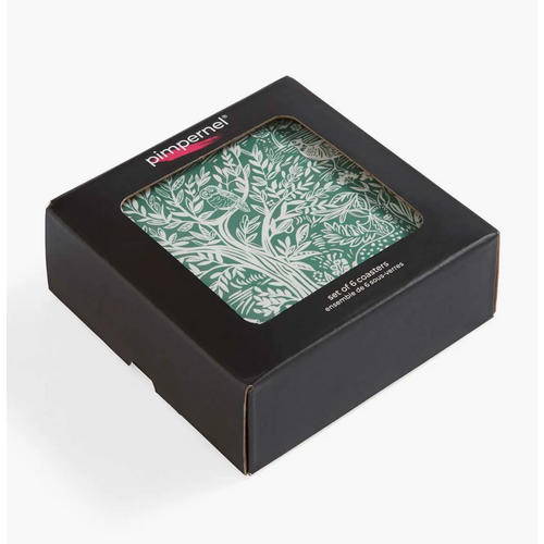 Pimpernel Coasters Tapestry Sage Set of 6