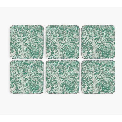 Pimpernel Coasters Tapestry Sage Set of 6