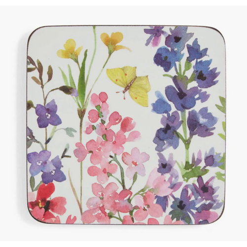 Pimpernel Coasters Wildflowers Set of 6