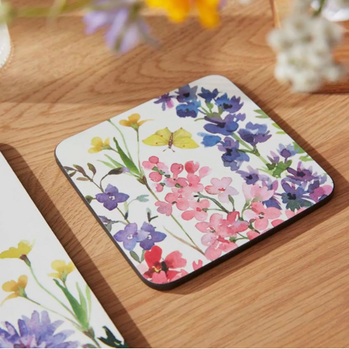 Pimpernel Coasters Wildflowers Set of 6