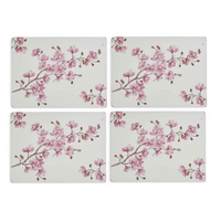 Placemats Pink Blossom Set of 4