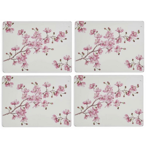 Pimpernel Placemats Pink Blossom Set of 4