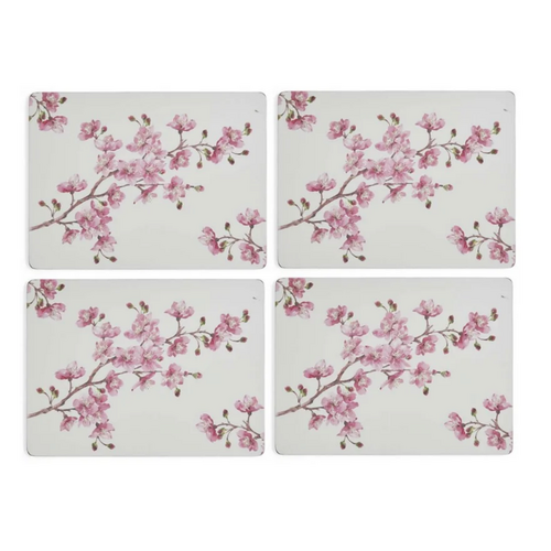 Pimpernel Placemats Pink Blossom Set of 4