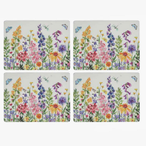 Pimpernel Placemats Wildflowers Set of 4
