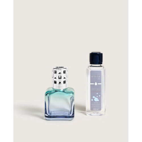 Lampe Berger Lampe Berger Glaçon Turquoise - Blue Gradient Gift Set + 250 ml Neutral