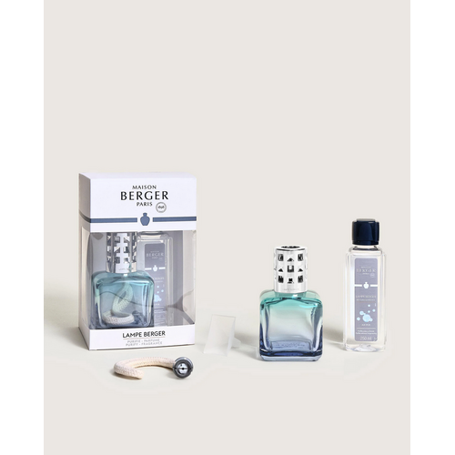 Lampe Berger Lampe Berger Glaçon Turquoise - Blue Gradient Gift Set + 250 ml Neutral