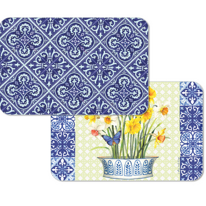 CounterArt Placemat Reversible Daffodil Retreat