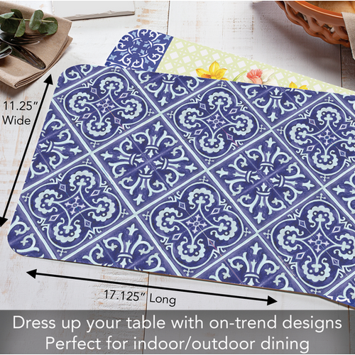 CounterArt Placemat Reversible Daffodil Retreat