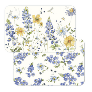 CounterArt Placemat Reversible Lovely Blues