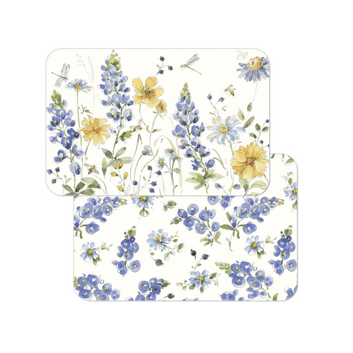 CounterArt Placemat Reversible Lovely Blues