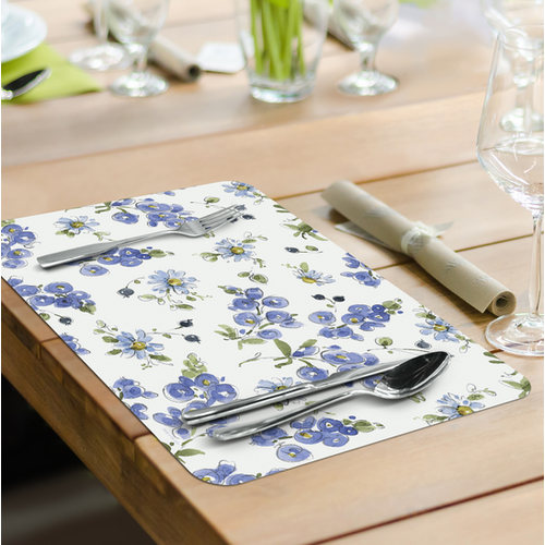 CounterArt Placemat Reversible Lovely Blues