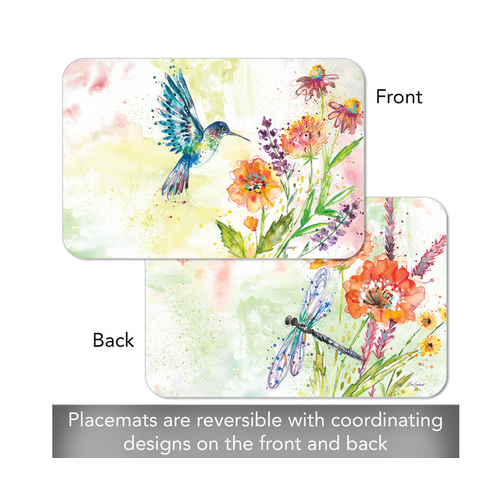CounterArt Placemat Reversible Fanciful Flight