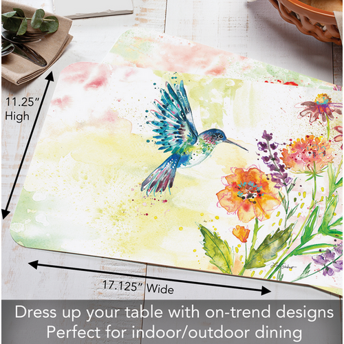 CounterArt Placemat Reversible Fanciful Flight