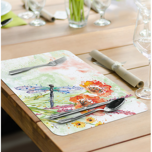 CounterArt Placemat Reversible Fanciful Flight