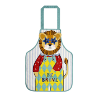Apron Kids Wipeable Leon Lion