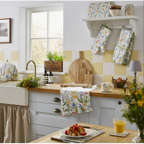 Ulster Weavers Tea Towel Cottage Garden