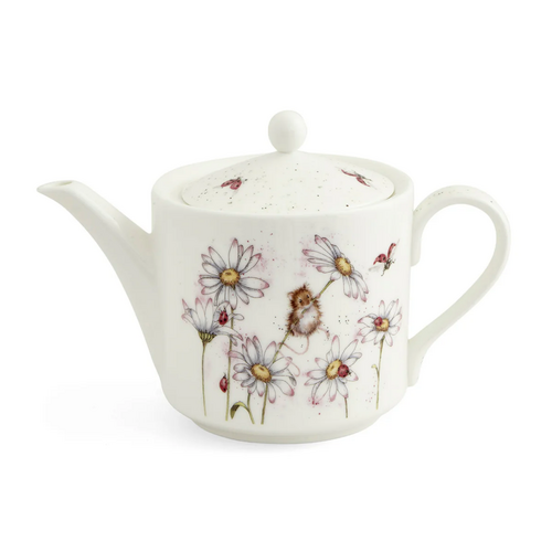 Wrendale Wrendale Teapot Oops a Daisy 4 Cup