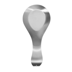 Oggi Curved Spoon Rest Stainless Steel