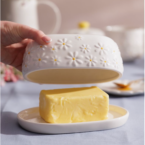 Price & Kensington Daisy Butter Dish