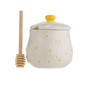 Price & Kensington Daisy Honey Pot & Drizzler
