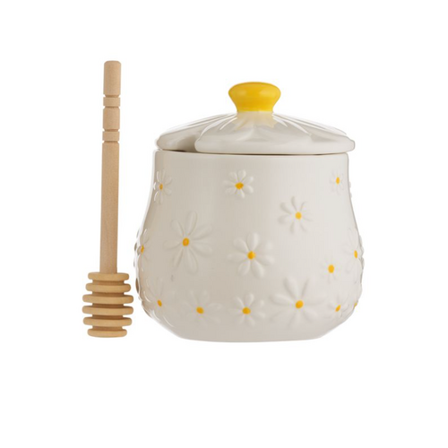 Price & Kensington Daisy Honey Pot & Drizzler