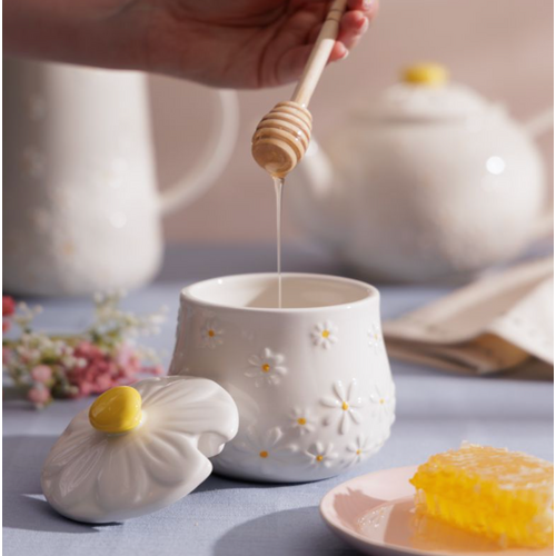 Price & Kensington Daisy Honey Pot & Drizzler