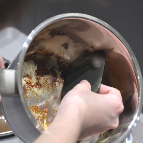 Danesco Dish Scraper Grey