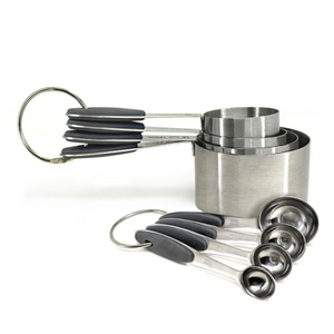Danesco Measuring Cups & Spoons Sets Grey