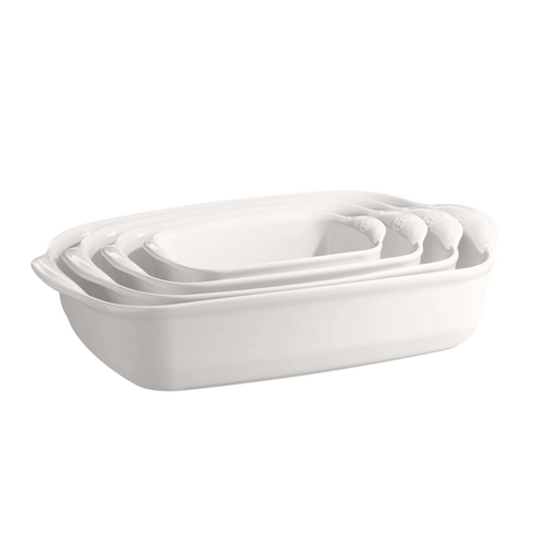 Emile Henry Emile Henry Large Rectangular Baker Farine White