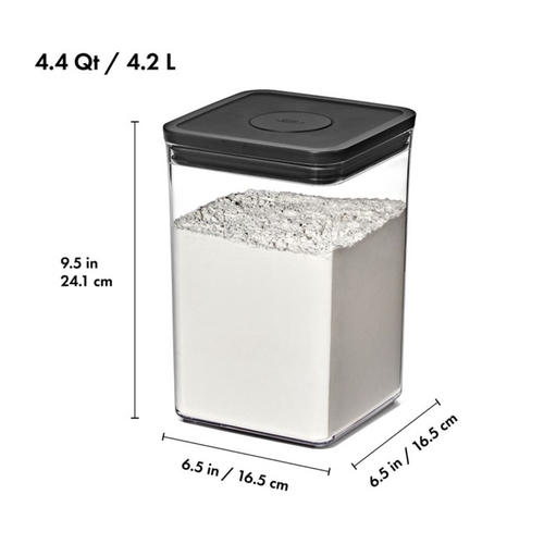 OXO OXO POP Black Big Square Medium 4.2L